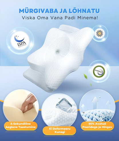 Uneo® Mäluvahust Kaelapadi